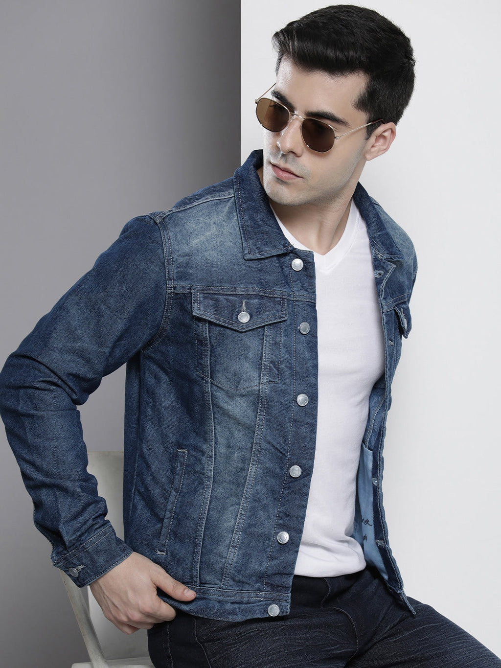 Buy Dark Blue Jackets & Coats for Men by ECKO UNLTD Online | Ajio.com